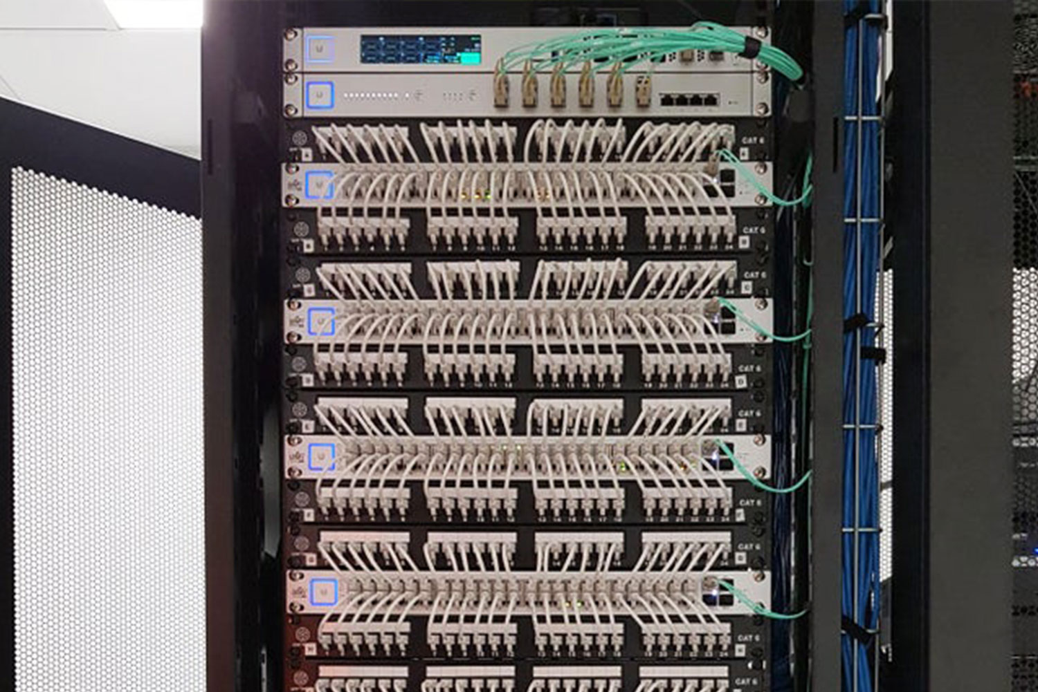 telephony hardware rack